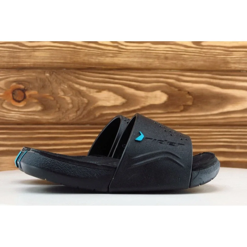 Rider Toddler Unisex 9‎ Medium Black Slides Synthetic